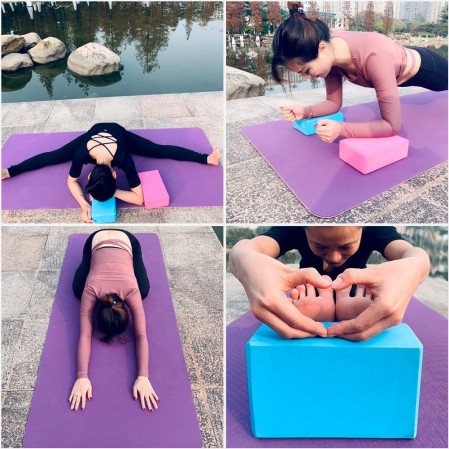 High Density EVA  Foam yoga  Blocks