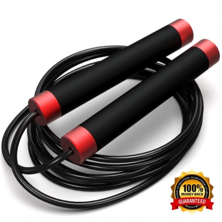 Premium Speed Jump Rope with 360 Degree Spin