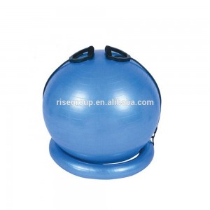 Cheap Price PVC yoga ball with handle/dildo exercise ball/exercise ball covers