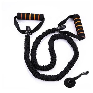 Fitness Resistance Tube Bands With Handles