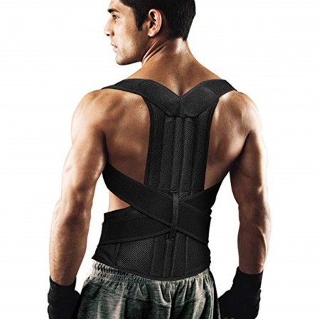 High Quality Posture Corrector Brace -
 Back Brace Posture Corrector Keep Spine Safe for Women and Men Provide Lumbar Protection Full Adjustable Elastic Straps – Rise Group