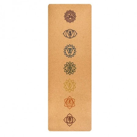 Natural custom Cork yoga mat Non-slip for Pilates, Exercise, Fitness, Workout