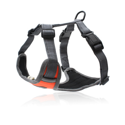 Front Loading Pet Vest Harness with Handle Adjustable Dog Padded Harness Reflective Mesh