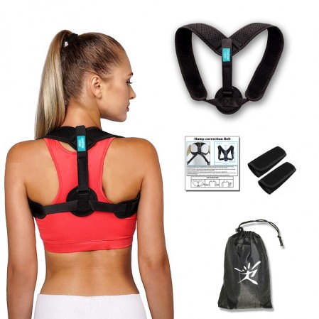 FDA CE Effective Comfortable Adjustable Posture Correct Brace for Women Men Upper Back Brace Spinal Support