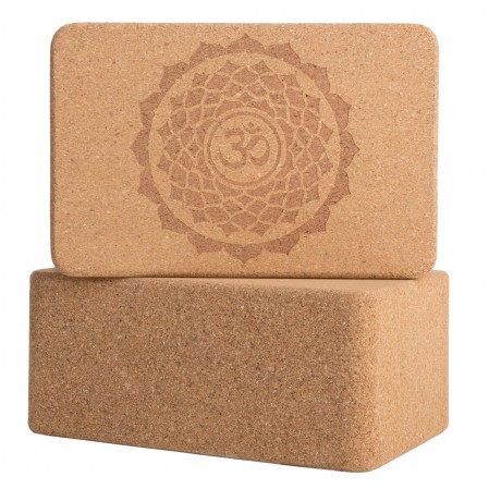 100% Recycled Cork Yoga Block