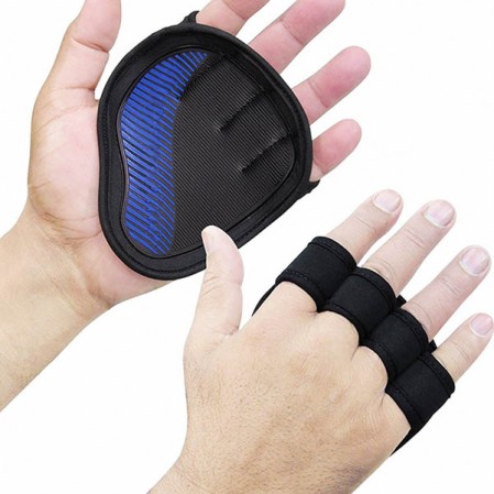 OEM factory Custom Workout Gloves Weight-Lifting Gym Training Anti-Slip Grip Pads ,half finger gloves Fitness for Men & Women