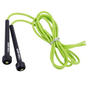 Custom Logo Fitness Adjustable Size Length Colorful PVC Long Cheap Speed Jump Rope Skipping Rope For Kids Adults