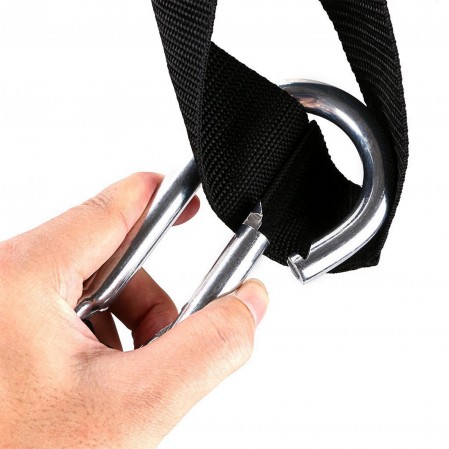 Fitness Ab Straps 1Pair Gym Hanging Sling Straps for Pull Up Abdominal Training strap