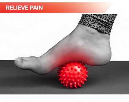 Spiky Massage Balls Foot Back Shoulder 3 Spikey Ball Rollers