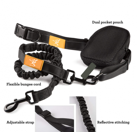 Pet Traction Rope Multi-Function Sport Wallet BAG