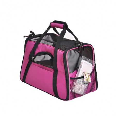 Cat Carrier,Soft-Sided Pet Travel Carrier for Cats,Dogs Puppy Comfort Portable Foldable Pet Bag Airline Approved