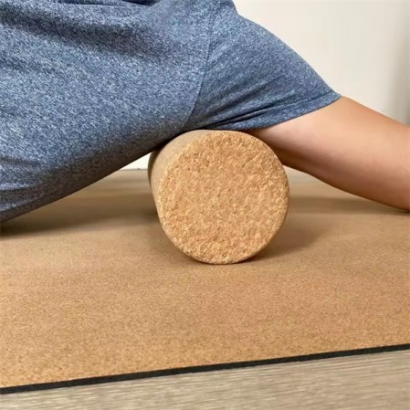 Custom Cork Foam Roller Yoga Massage Roller for Fitness