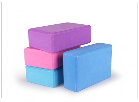 High Density EVA yoga Foam Blocks to Deepen Poses, Improve Strength and Aid Balance