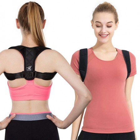 Good Quality Back Brace Posture Corrector -
 Posture Corrector for Women Men – back Posture Brace corrector- FDA CE COA Approved. – Rise Group