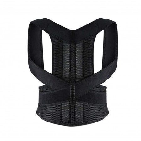 Custom Logo Size Adjustable Lumbar Back Brace Posture Corrector for men women for Improve Posture Provide and Back Pain Relief