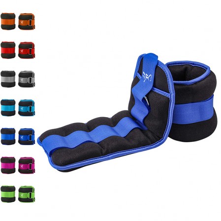 Adjustable Ankle Weight, Durable Wrist Weight 1 Pair Adjustable Strap for Fitness