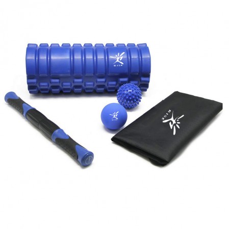 Logo customized service muscle roller foam roller massage ball spiky massage ball kit