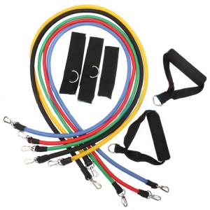 Factory customize resistance band/resistance tube for fitness