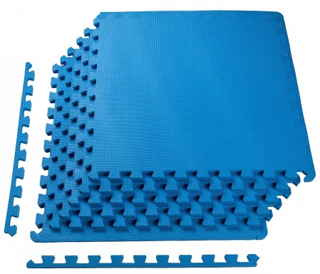 Exercise  EVA Foam Mat with  Interlocking Tiles