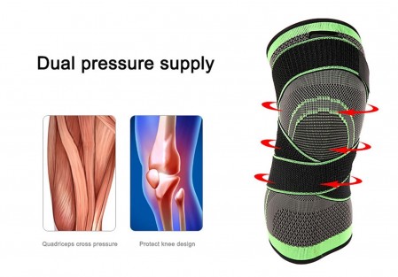 Knee Brace  Compression Sleeve Non-Slip Knee Support Stability Comfort for exercises