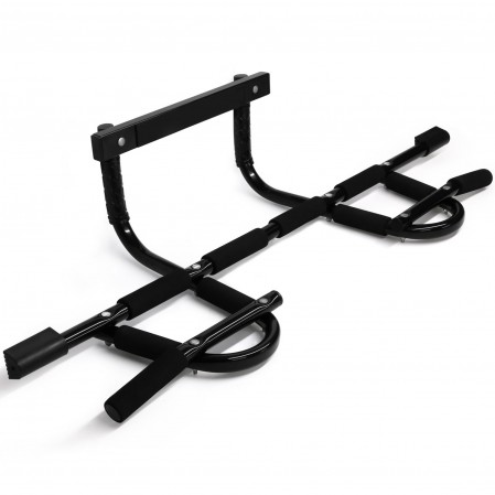 Total upper body workout push up bar chin up bar heavy duty doorway trainer for home gym