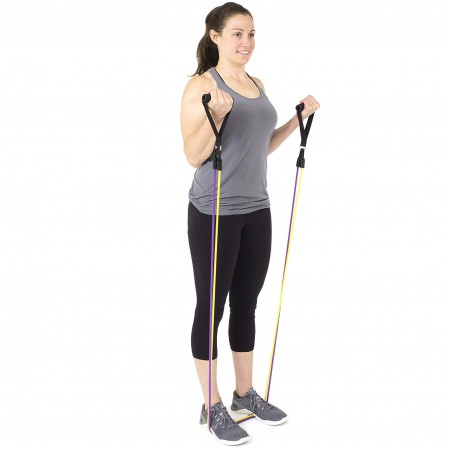 Resistance bands supplier  with core slider set