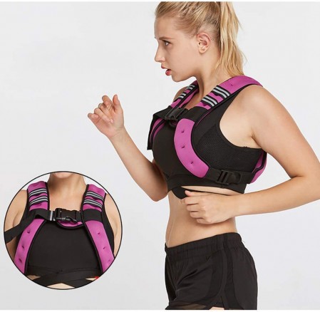 Running Weight Vest Adjustable Weighted Vest Body Weight Vests for Training