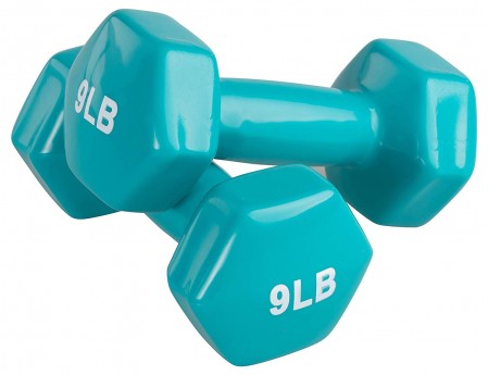 Vinyl Coated Hand Weights dumbell