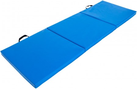 Tri-Fold Folding thick Exercise Mat with Carrying Handles