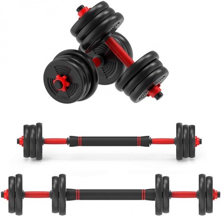 Adjustable Weight Dumbbells Set, barbell  Weights 2-in-1 Set