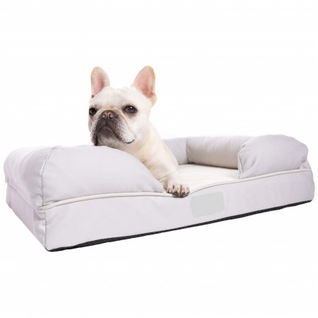 Ultimate Dog Bed, Orthopedic Memory Foam, Multiple Sizes/Colors, Medium Firmness, Waterproof Liner Skin Contact Safe