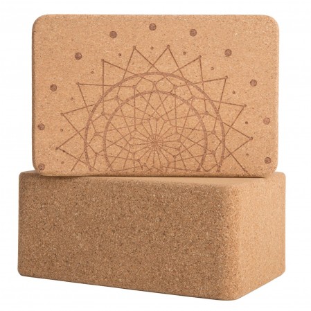 100% Recycled Cork Yoga Block