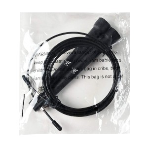 Jump Rope  Adjustable Steel Cable Skipping Rope with PU Coating