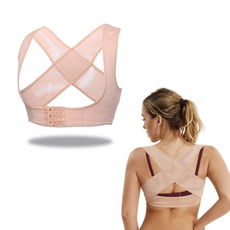 Cheap Home Fitness Back Support Bra for Women Posture Corrector Corset Bra Vest Prevent Humpback Plus Size