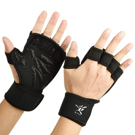 Custom Half finger Gym fitness Weightlifting Gloves Men & Women, Workout Gloves with Wrist Support