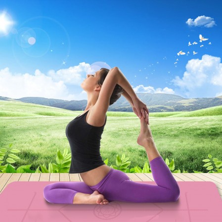 Thick PU TPE Eco Rubber Yoga Mat