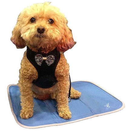 Dog Bed cooling Mat Soft Crate Mat with Anti-Slip Bottom Pet Mattress for Dog Sleeping