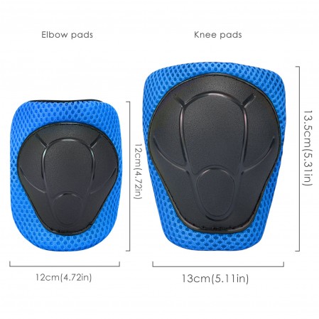 Knee Pads for Kids Knee and Elbow Pads with Wrist Guards 3 in 1