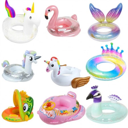 Beach Party Ring Pvc Pool Float Tube Water Ring Toys Swim Ring