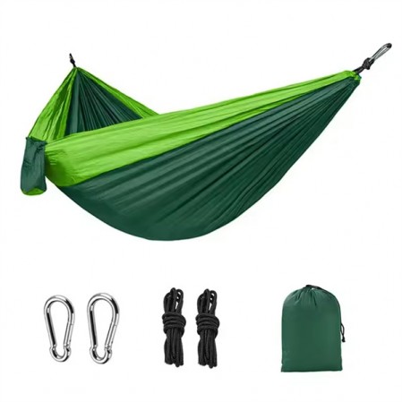 Breathable nylon parachute cloth outdoor camping hammock