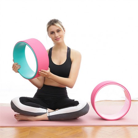 Professional Waist Shape Bodybuilding Back Pilates Yoga Wheel