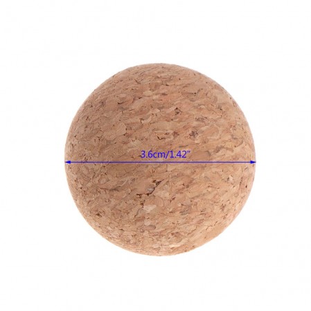 OEM Customize Physical Massage Therapy Ball wooden massage balls cork ball