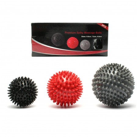 Athletics High Density Therapy Pvc Massage Ball Spiky Firm Soft Foot Plantar Fasciitis Massager Muscle Soreness Massager Ball