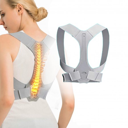 OEM Adjustable Back Support Belt Shoulder Brace With Support for Hunching & Slouching Improvement Posture Correction Trainer