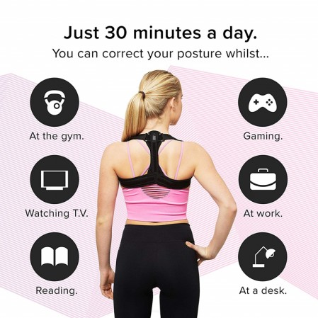 Physical Therapy Posture Brace for Men and WomenNeck Pain Relief,Posture Corrector Spinal Support