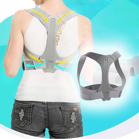 OEM Adjustable Back Support Belt Shoulder Brace With Support for Hunching & Slouching Improvement Posture Correction Trainer