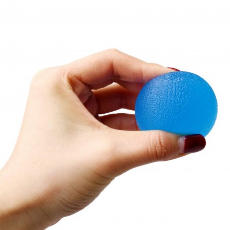 Comfortable Friendly Hand Grip Strength Trainer Stress Ball Egg Stress Ball Finger Resistance Exercise Squeezer Toys for Kids