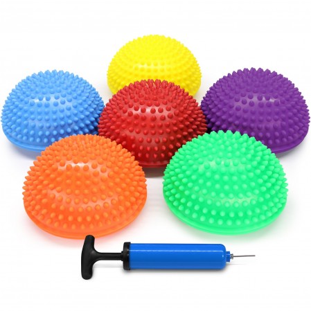 Hedgehog Balance Pods with Hand Pump  Multiple Colors