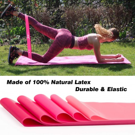 Loop Resistance Bands Durable and Soft Exercise Bands Set of 5