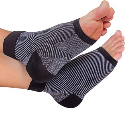 Plantar Fasciitis Socks (1 Pair) Premium Ankle Support Foot Compression Sleeve